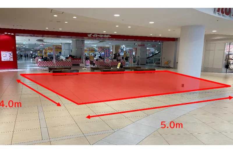 【ららぽーと横浜】2階 IY連絡口