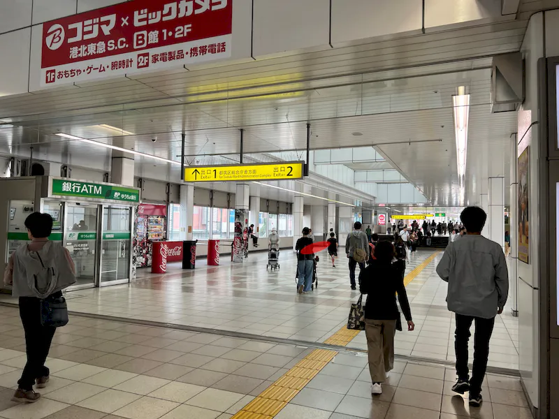 【横浜市営地下鉄ブルーラインセンター南駅】各種プロモーションや物販、食物販のポップアップストアに最適な人通りの多い改札外イベントスペースの画像5