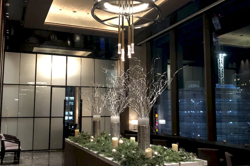 【ACホテル・バイ・マリオット東京銀座14F】東銀座駅から3分！展示会やレセプションに最適なホテル最上階の高級感溢れるイベントスペース「ロジェドール」
