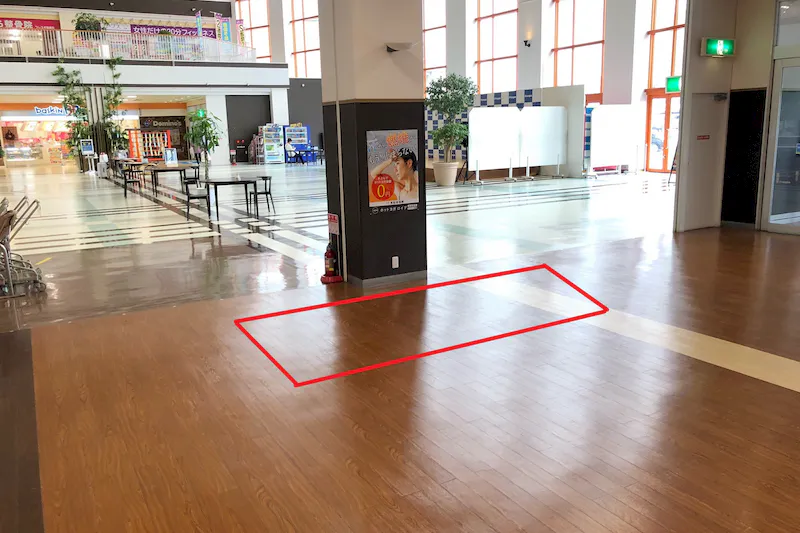 【フレスポ鳥栖】プロモーションや物販用途での利用が可能な商業施設のスペースの画像