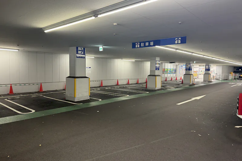 【エディオン名古屋本店】キッチンカーの出店に適した駐車場スペース
