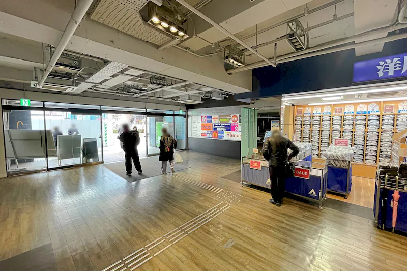 【ピアザ松戸/松戸駅東口直結】プロモーションイベントやポップアップストアに最適な駅出口直結の商業施設メインエントランスにあるイベントスペース（３A)