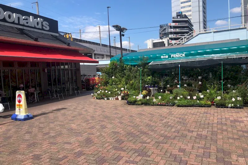 【王子駅前サンスクエア／B区画】食雑貨のポップアップストアや販売プロモーションイベントに適した駅チカの地域密着型商業施設にある屋外イベントスペース