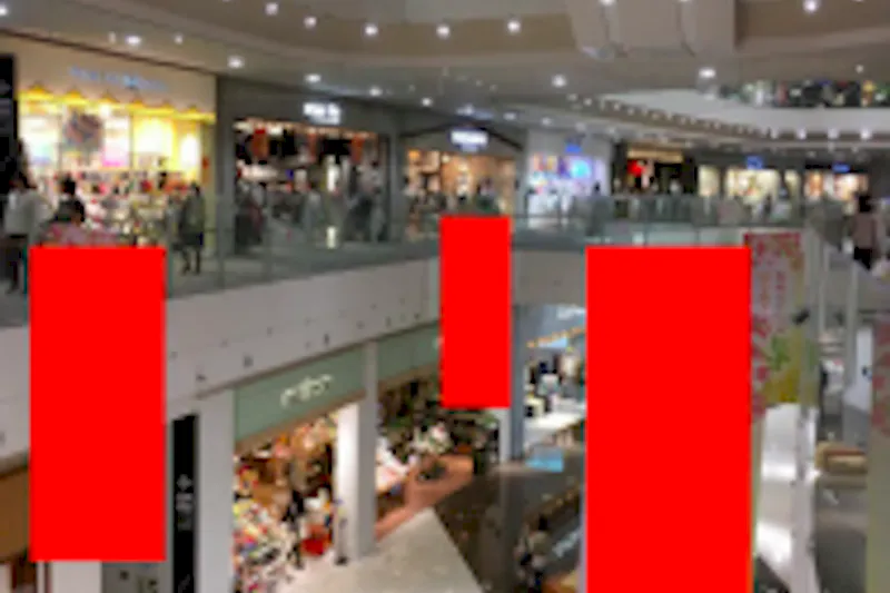 【イオンモール名古屋茶屋】モール内広告 大型バナー/通路バナー