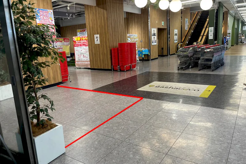 【リバーウォーク北九州】物販やプロモーションに利用可能な人気スーパーマーケット隣接B1F催事イベントスペース（SC-10-3）