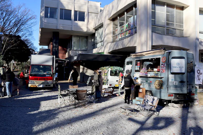 【Bibli】マルシェ等の物販や展示会に最適な複合施設内にある視認性の高い屋外イベントスペース（全面/145㎡）