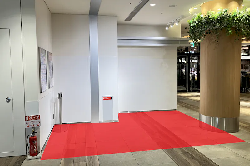 【SOCOLA武蔵小金井クロス】1階正面入り口横 物販、食物販のポップアップストアやプロモーションイベントに最適な催事イベントスペース