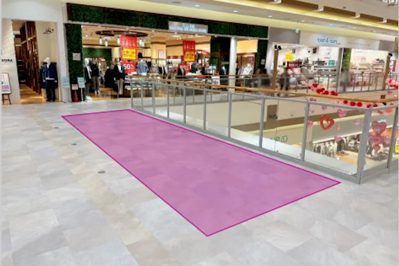 【イオンモール北戸田*】2F　セントラルブリッジAの画像