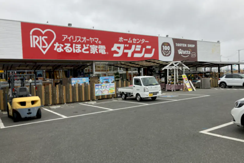 【ダイシン矢本店】駐車場　キッチンカーの出店やテント形式のイベント実施に最適な屋外の催事イベントスペース