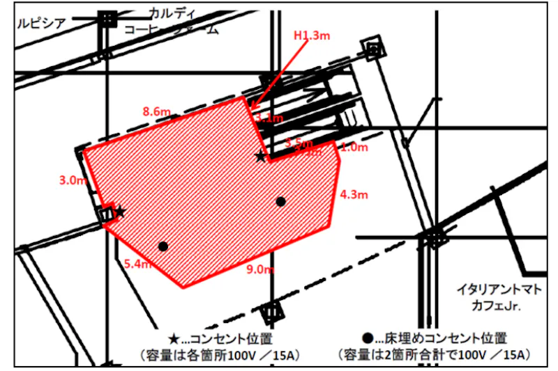 【イオンモール熱田*】1F　熱田広場