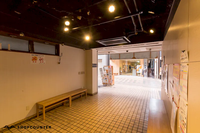【中延駅徒歩3分】中延商店街内1階路面のイベントスペース