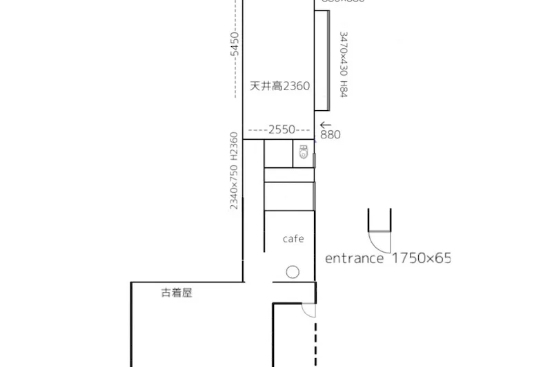 【高円寺南口徒歩6分】古着屋に隣接する一階の古民家風スペース