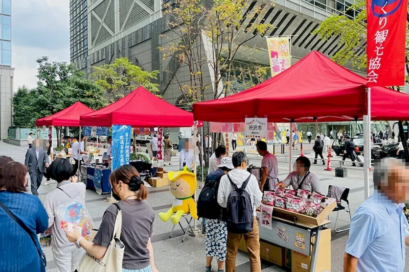 【東京駅1分】マルシェ、観光PR、移住定住PR、物産展、ふるさと納税等のPRを含めたプロモーションに最適な東京駅目の前のイベントスペース（大）