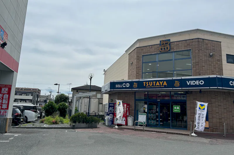【TSUTAYA福生店】キッチンカーでの食物販、移動販売に適した屋外イベントスペースA