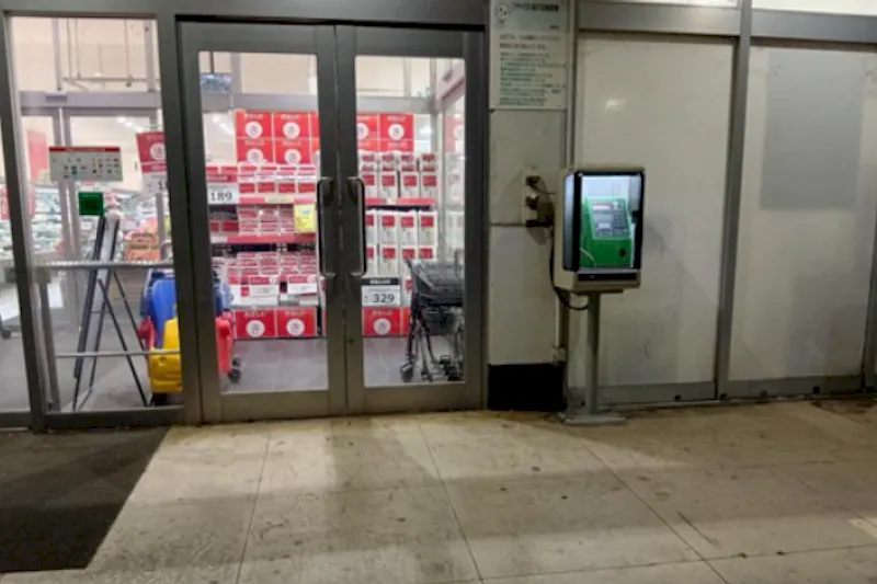 【西友　柏東店】店頭軒下　ポップアップストア(物販、食物販)やプロモーション用途に最適なスーパー店内催事イベントスペース