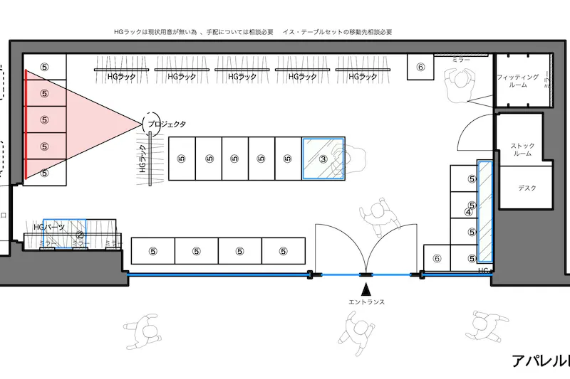 【淀屋橋駅5分／肥後橋駅直結】ポップアップや展示会、商品プロモーション等に最適な30㎡強のガラス張りが特徴の1F内廊下スペース