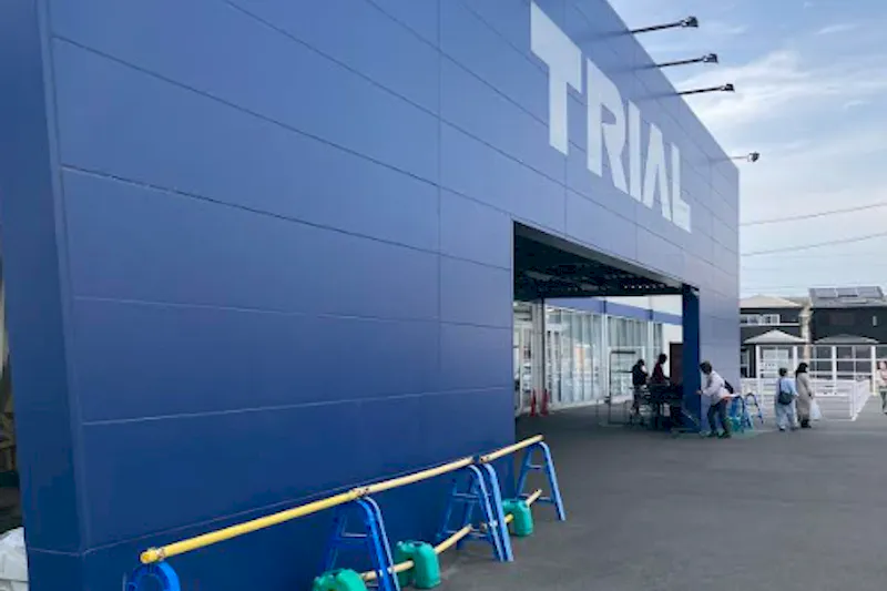【スーパーセンタートライアル名古屋茶屋店】キッチンカー（調理営業）出店限定/屋外　Ⓐキッチンカースペース【入口正面左側】