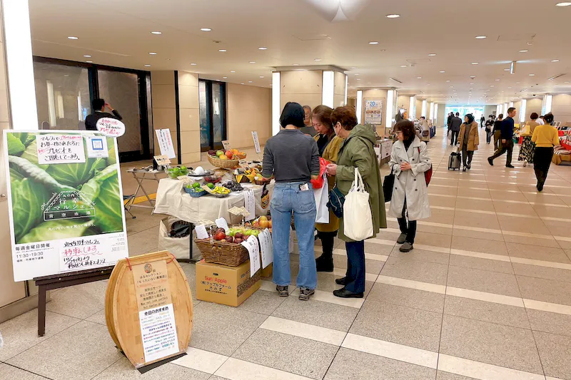 【東京駅直結／毎週金曜開催】食品・雑貨に最適！東京駅と丸の内をつなぐ地下通路のマルシェスペース『丸の内行幸マルシェ』の画像2