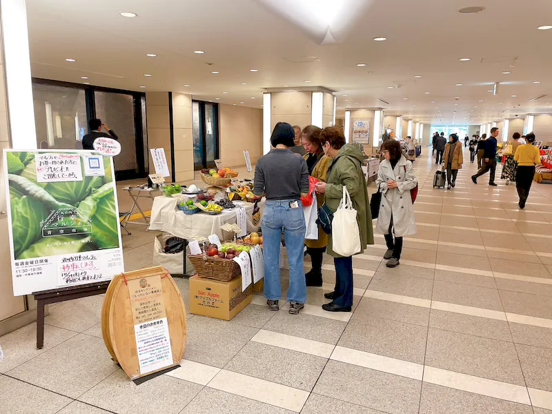 【東京駅直結／毎週金曜開催】食品・雑貨に最適！東京駅と丸の内をつなぐ地下通路のマルシェスペース『丸の内行幸マルシェ』の画像2