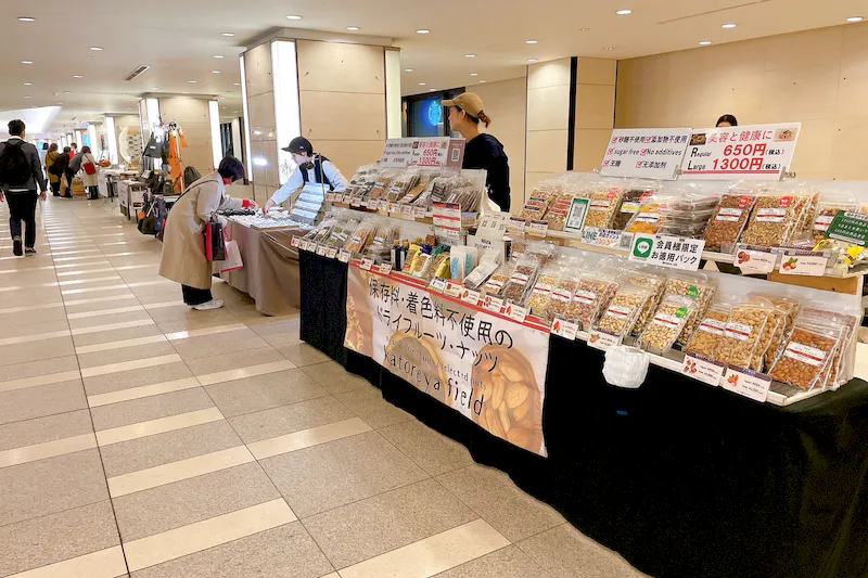 【東京駅直結／毎週金曜開催】食品・雑貨に最適！東京駅と丸の内をつなぐ地下通路のマルシェスペース『丸の内行幸マルシェ』の画像4