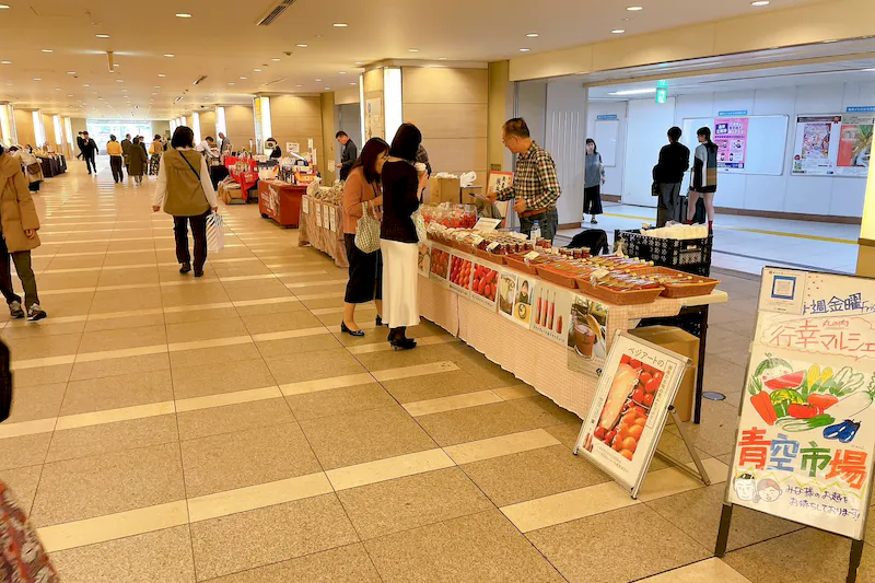 【東京駅直結／毎週金曜開催】食品・雑貨に最適！東京駅と丸の内をつなぐ地下通路のマルシェスペース『丸の内行幸マルシェ』の画像3