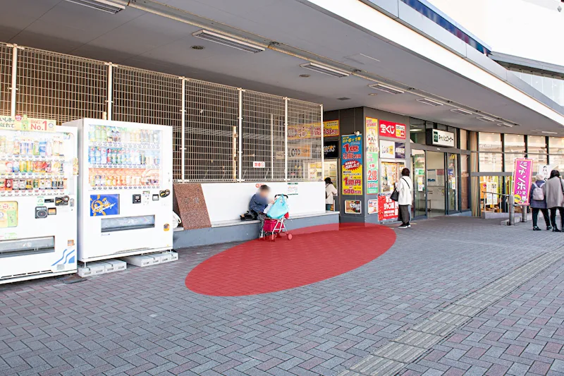 【トピレックプラザ】南砂町駅8分の出張販売に適した宝くじ売場横イベントスペース