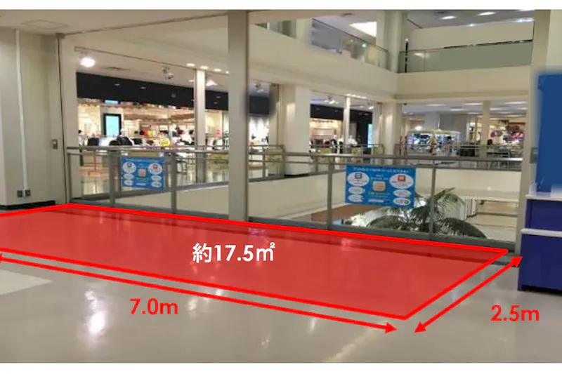 【ららぽーとTOKYO-BAY】南館2F　南Cエスカレーター下