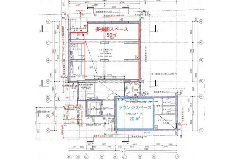 【築地駅4分】ロケや撮影会等の撮影用途、招待制イベントに最適なデザイナーズホテルの屋上スペース