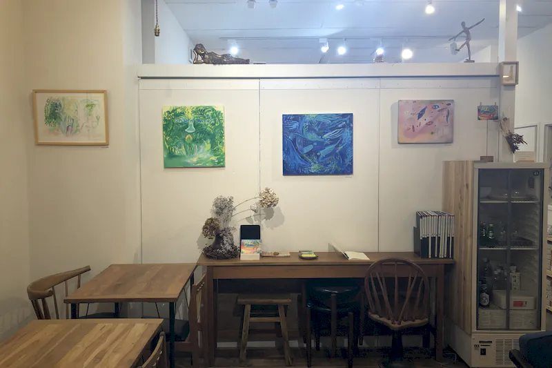【西荻窪駅4分】アート関連の個展に適したウッド調のギャラリー