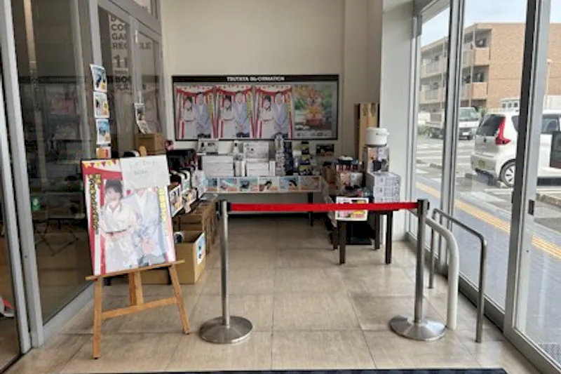 【TSUTAYA AVクラブ 玉名店】販促イベントや物販に最適な風除室イベントスペース