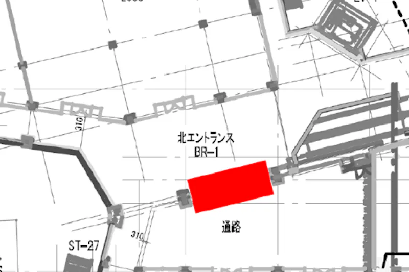 【三井アウトレットパーク 滋賀竜王】2-1連絡橋西側（PUMA前）