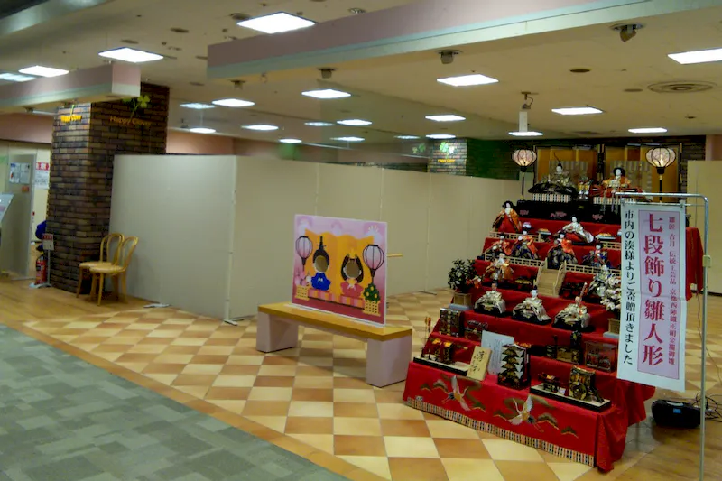 【イオン笠間店】各種プロモーションや物販、食物販のポップアップストアに最適な2Fめぐみや横の催事イベントスペース