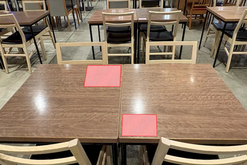 【イオンモール幕張新都心】【フードコートステッカー】LIVE KITCHENの画像