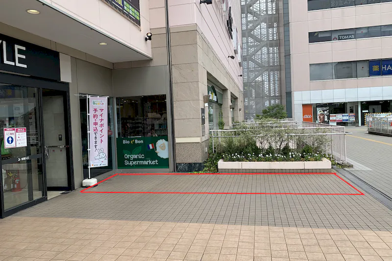 見晴らしが良く視認性の高い空間です