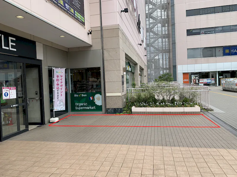 見晴らしが良く視認性の高い空間です