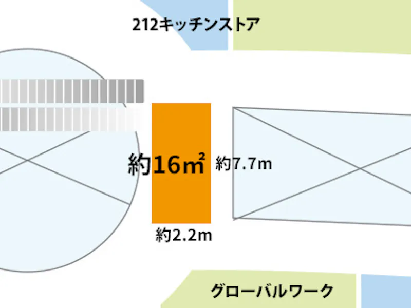 【イオンモール姫路大津*】2F  グローバルワーク前の画像2