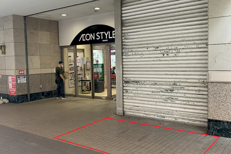 屋根付きの開放感あふれる屋外スペースです