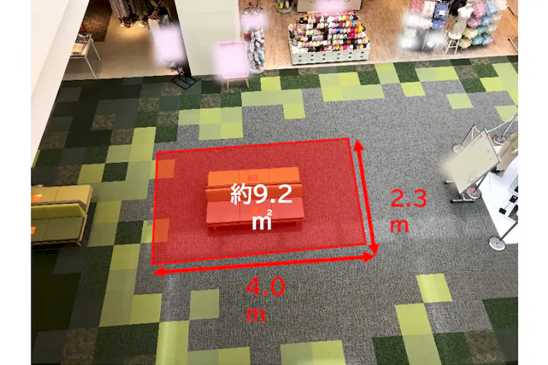 【ららぽーと柏の葉】ストレートゾーン(242区画前)