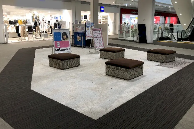 【ららぽーと海老名】3-③ 北側エスカレーター 前Ⓐ
