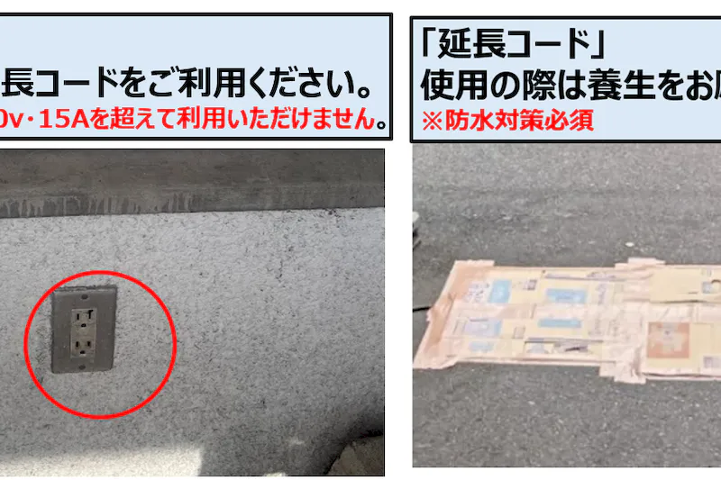 【スーパーセンタートライアル二島店】軒下スペース（キッチンカー／テント／販促プロモーション）