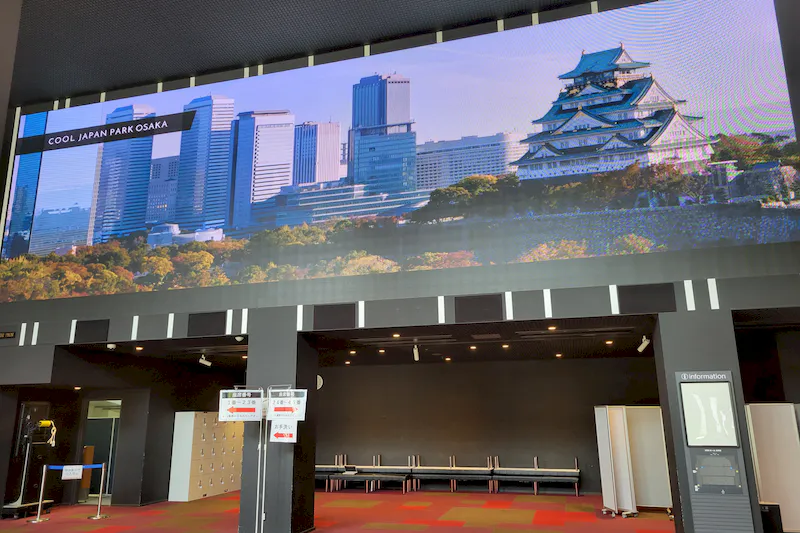 【森ノ宮駅5分／クールジャパンパーク大阪】販促プロモーションや展示会に最適な大ホールのロビースペース※ロビーのみ貸し出し