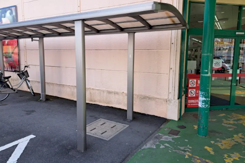 【一号舘南濃】駐車場付近　販促プロモーションに最適な屋外催事イベントスペースの画像
