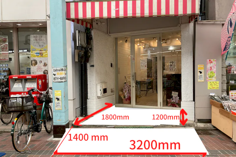 【鶴見駅8分】物販やプロモーションに適した雨天でも出店可能なアーケード商店街の軒先イベントスペース