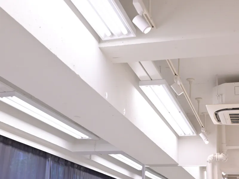 LEDスポットライト完備