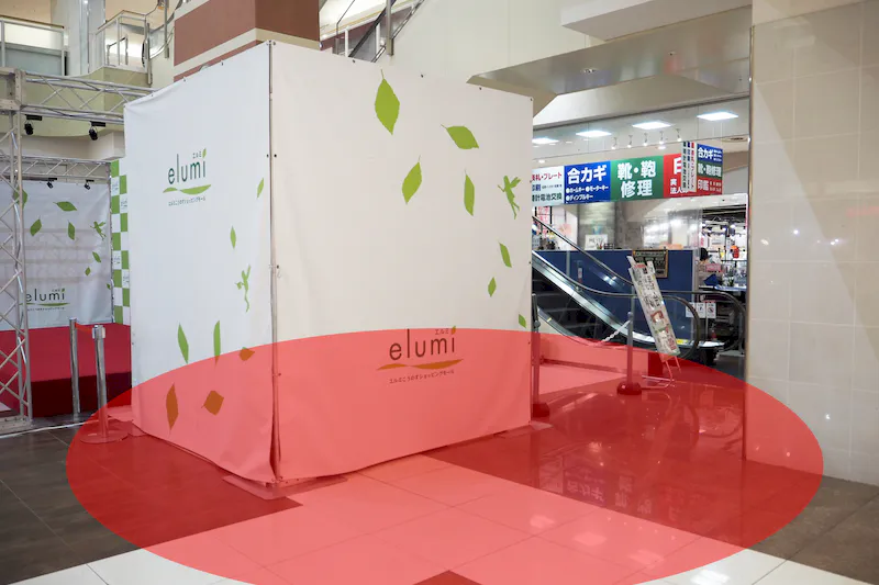 【エルミこうのすショッピングセンター/鴻巣駅直結】PRイベントや食物販に最適な駅直結ショッピングモール1階にあるイベントスペースの画像