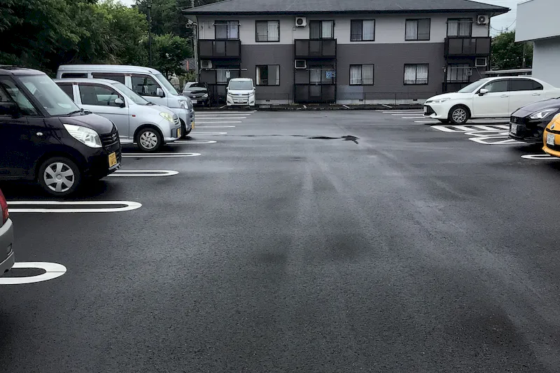 【茨城県古河市】キッチンカーや即売会などに適したドコモショップ三和店敷地内の駐車場スペース