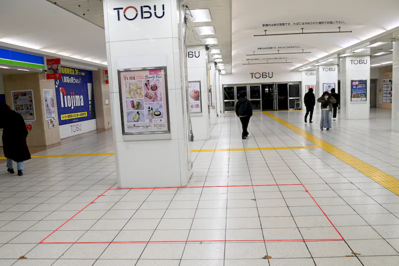 【船橋駅】船橋駅１階自由通路（C会場）
