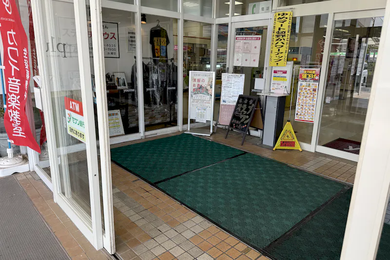 【ゆめマート 頓野】風除室　販促プロモーションや物販のポップアップストアにおすすめな催事イベントスペース