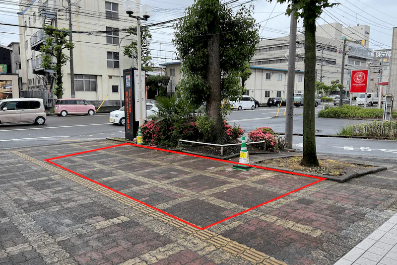 【イオン駒岡店】キッチンカーの出店が可能な複合商業施設屋外イベントスペース
