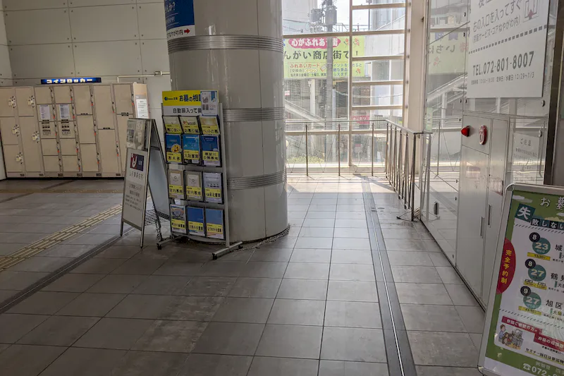 【寝屋川市駅】プロモーションイベントや食物販、物販のポップアップストアに最適な視認性の良い改札外イベントスペース